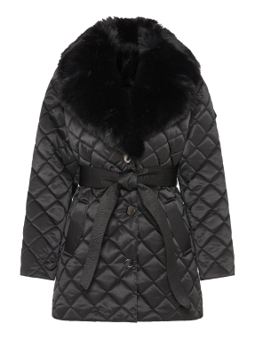 ΓΥΝΑΙΚΕΙΟ ΚΑΠΙΤΟΝΕ ΜΠΟΥΦΑΝ ΜΕ ΓΟΥΝΑ | Μαύρο 54