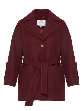 ΓΥΝΑΙΚΕΙΟ ΚΟΝΤΟ ΠΑΛΤΟ | Μπορντό 54