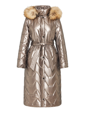 ΓΥΝΑΙΚΕΙΟ ΚΑΠΙΤΟΝΕ ΜΠΟΥΦΑΝ ΜΕ ΓΟΥΝΑ | Μπρονζέ 52