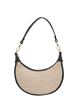 ΓΥΝΑΙΚΕΙΑ ΤΣΑΝΤΑ ΩΜΟΥ | Μαύρο-Μπεζ