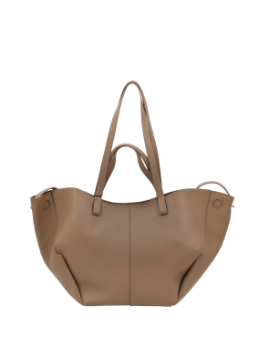 ΓΥΝΑΙΚΕΙΑ ΔΕΡΜΑΤΙΝΗ ΤΣΑΝΤΑ ΩΜΟΥ | Καφέ Ανοιχτό