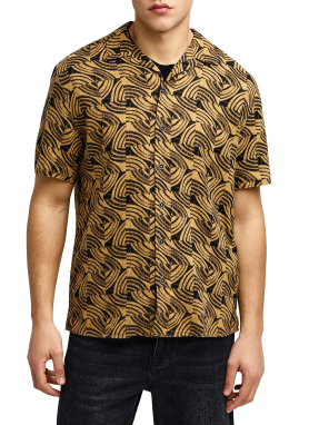 ΑΝΔΡΙΚΟ ΚΟΝΤΟΜΑΝΙΚΟ ΠΟΥΚΑΜΙΣΟ | Καφέ M