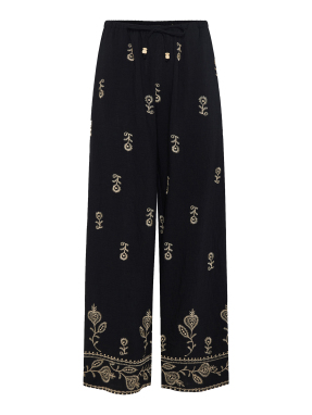 ΓΥΝΑΙΚΕΙΑ ΠΑΝΤΕΛΟΝΑ ΜΕ ΚΕΝΤΗΜΑΤΑ | Μαύρο S