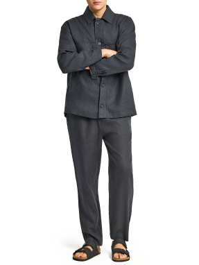 ΑΝΔΡΙΚΟ ΛΙΝΟ ΠΑΝΤΕΛΟΝΙ | Γκρι Σκούρο L