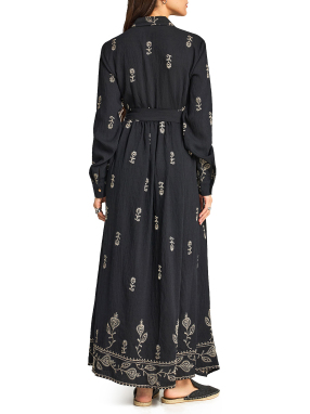 ΜΑΞΙ ΦΟΡΕΜΑ ΜΕ ΚΕΝΤΗΜΑ | Μαύρο XL