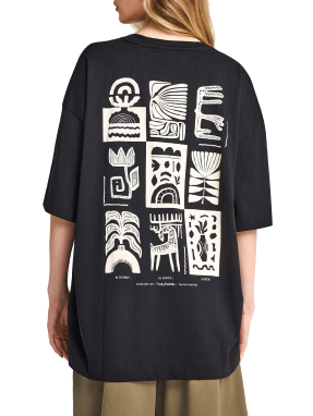 ΓΥΝΑΙΚΕΙΟ T-SHIRT | Μαύρο S