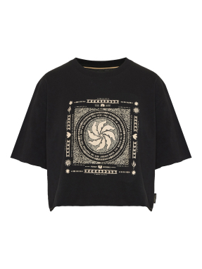 ΓΥΝΑΙΚΕΙΟ T-SHIRT | Μαύρο M