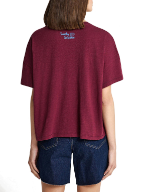 ΓΥΝΑΙΚΕΙΟ T-SHIRT | Μπορντό S