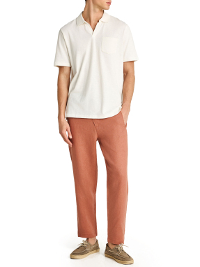 ΑΝΔΡΙΚΗ POLO ΜΠΛΟΥΖΑ | Εκρού L