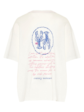 ΓΥΝΑΙΚΕΙΟ T-SHIRT | Εκρού S