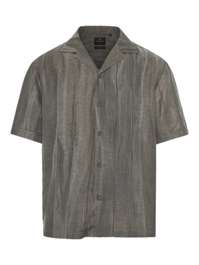 ΑΝΔΡΙΚΟ ΚΟΝΤΟΜΑΝΙΚΟ ΠΟΥΚΑΜΙΣΟ | Γκρι Σκούρο L