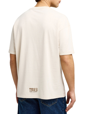 ΑΝΔΡΙΚΟ T-SHIRT ΜΕ ΤΥΠΩΜΑ | Εκρού XL