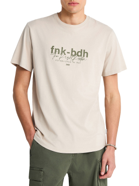 ΑΝΔΡΙΚΟ T-SHIRT | Εκρού XL