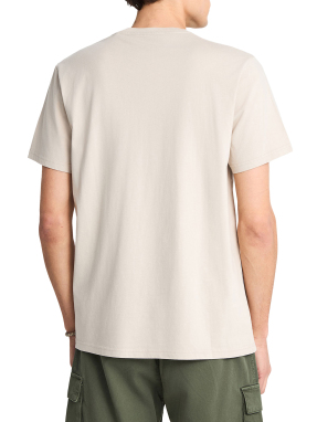 ΑΝΔΡΙΚΟ T-SHIRT | Εκρού XL