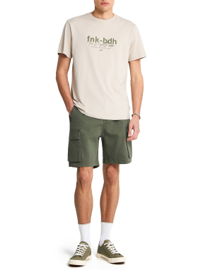 ΑΝΔΡΙΚΟ T-SHIRT | Εκρού XL