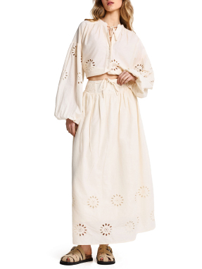 ΜΑΞΙ ΦΟΥΣΤΑ ΜΕ ΚΕΝΤΗΜΑ | Εκρού S