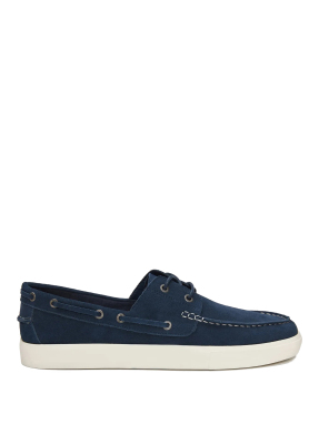 ΑΝΔΡΙΚΑ SUEDE BOAT SHOES | Μπλε Σκούρο 43