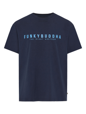 ΑΝΔΡΙΚΟ T-SHIRT ΜΕ ΛΟΓΟΤΥΠΟ | Μπλε Σκούρο L