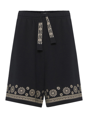 ΓΥΝΑΙΚΕΙΟ ΣΟΡΤΣ ΜΕ ΚΕΝΤΗΜΑ | Μαύρο S