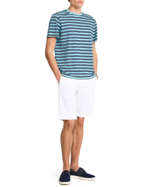 ΑΝΔΡΙΚΟ ΡΙΓΕ T-SHIRT | Μπλε L