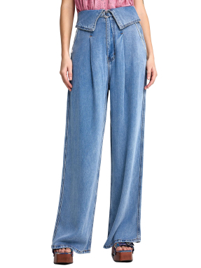 ΓΥΝΑΙΚΕΙΟ DENIM-LOOK ΠΑΝΤΕΛΟΝΙ | Μπλε 27