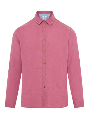 ΑΝΔΡΙΚΟ ΛΙΝΟ ΠΟΥΚΑΜΙΣΟ | Μωβ XL