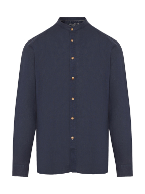 ΑΝΔΡΙΚΟ ΠΟΥΚΑΜΙΣΟ | Μπλε Σκούρο L