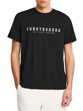 ΑΝΔΡΙΚΟ T-SHIRT ΜΕ ΛΟΓΟΤΥΠΟ | Μαύρο M