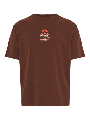 ΑΝΔΡΙΚΟ T-SHIRT | Καφέ XL