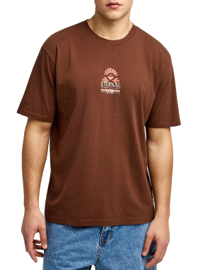 ΑΝΔΡΙΚΟ T-SHIRT | Καφέ XL