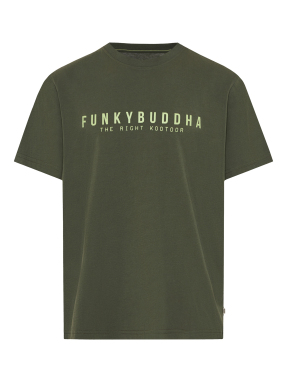 ΑΝΔΡΙΚΟ T-SHIRT ΜΕ ΛΟΓΟΤΥΠΟ | Χακί L