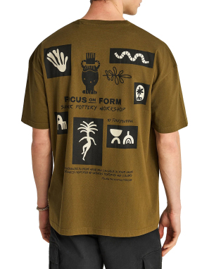 ΑΝΔΡΙΚΟ OVERSIZED T-SHIRT | Χακί L