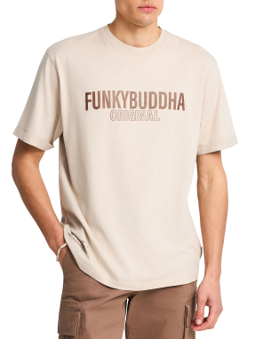 ΑΝΔΡΙΚΟ T-SHIRT | Εκρού L