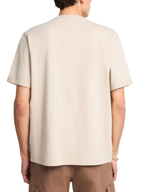 ΑΝΔΡΙΚΟ T-SHIRT | Εκρού L