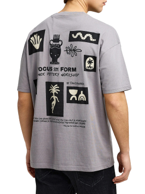 ΑΝΔΡΙΚΟ OVERSIZED T-SHIRT | Γκρι M