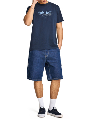 ΑΝΔΡΙΚΟ T-SHIRT | Μπλε Σκούρο L