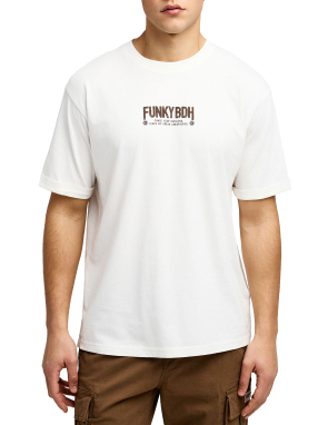 ΑΝΔΡΙΚΟ T-SHIRT | Εκρού XL