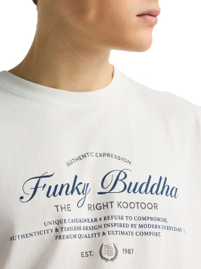 ΑΝΔΡΙΚΟ T-SHIRT | Εκρού M