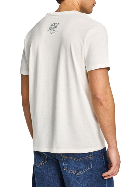 ΑΝΔΡΙΚΟ T-SHIRT | Εκρού XXL