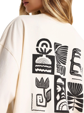 ΓΥΝΑΙΚΕΙΟ T-SHIRT | Εκρού M