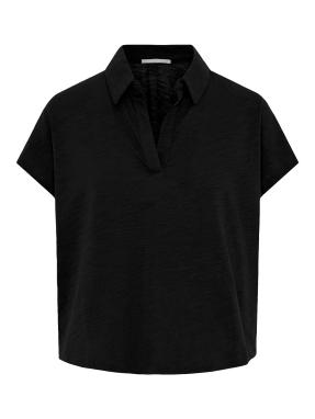 ΓΥΝΑΙΚΕΙΟ POLO T-SHIRT | Μαύρο M