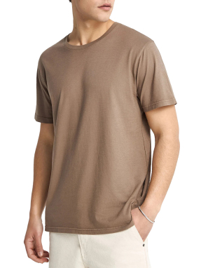 ΑΝΔΡΙΚΟ T-SHIRT | Καφέ XL