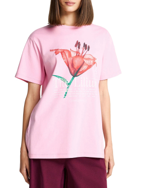 ΓΥΝΑΙΚΕΙΟ T-SHIRT | Ροζ XS