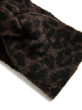 ΓΥΝΑΙΚΕΙΑ ΠΛΕΚΤΗ ΚΟΡΔΕΛΑ ΜΑΛΛΙΩΝ | Animal Print  ONE SIZE