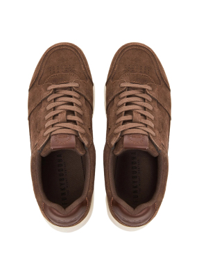 ΑΝΔΡΙΚΑ SUEDE SNEAKERS | Καφέ 44