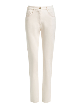 ΓΥΝΑΙΚΕΙΟ DENIM ΠΑΝΤΕΛΟΝΙ | Λευκό IT 42