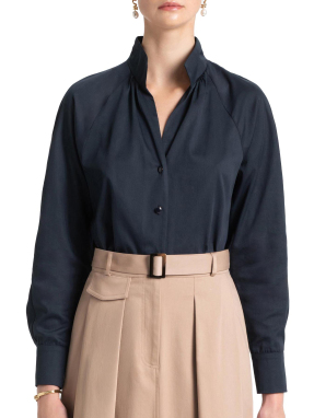 ΓΥΝΑΙΚΕΙΟ ΠΟΥΚΑΜΙΣΟ | Μπλε Σκούρο S