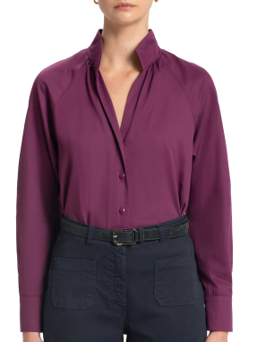 ΓΥΝΑΙΚΕΙΟ ΠΟΥΚΑΜΙΣΟ | Μωβ Σκούρο S