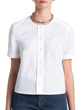 ΓΥΝΑΙΚΕΙΟ ΠΟΥΚΑΜΙΣΟ | Λευκό L