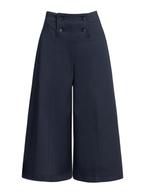 ΓΥΝΑΙΚΕΙΟ ΠΑΝΤΕΛΟΝΙ JUPE CULOTTE | Μπλε Σκούρο IT 50